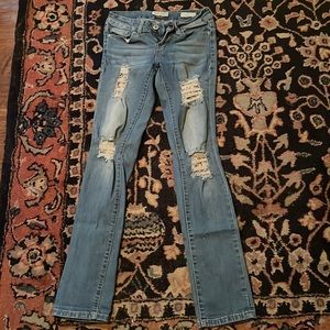 Guess medium rise skinny jeans size 12
